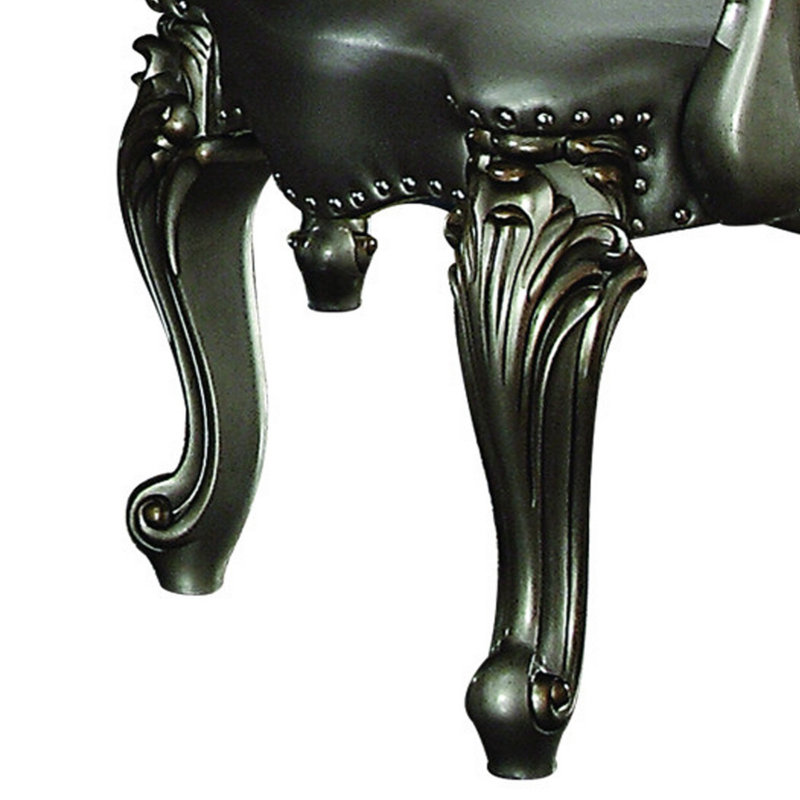Chaise de salle à manger rembourrée Zofia, Gris
