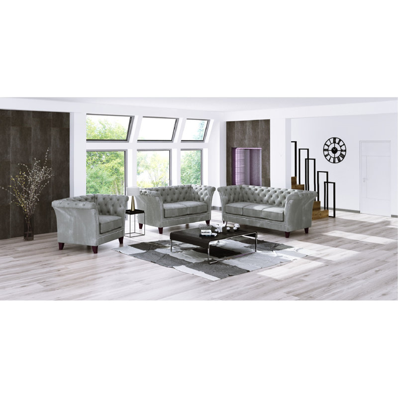 3 Seater Sofa, Grey