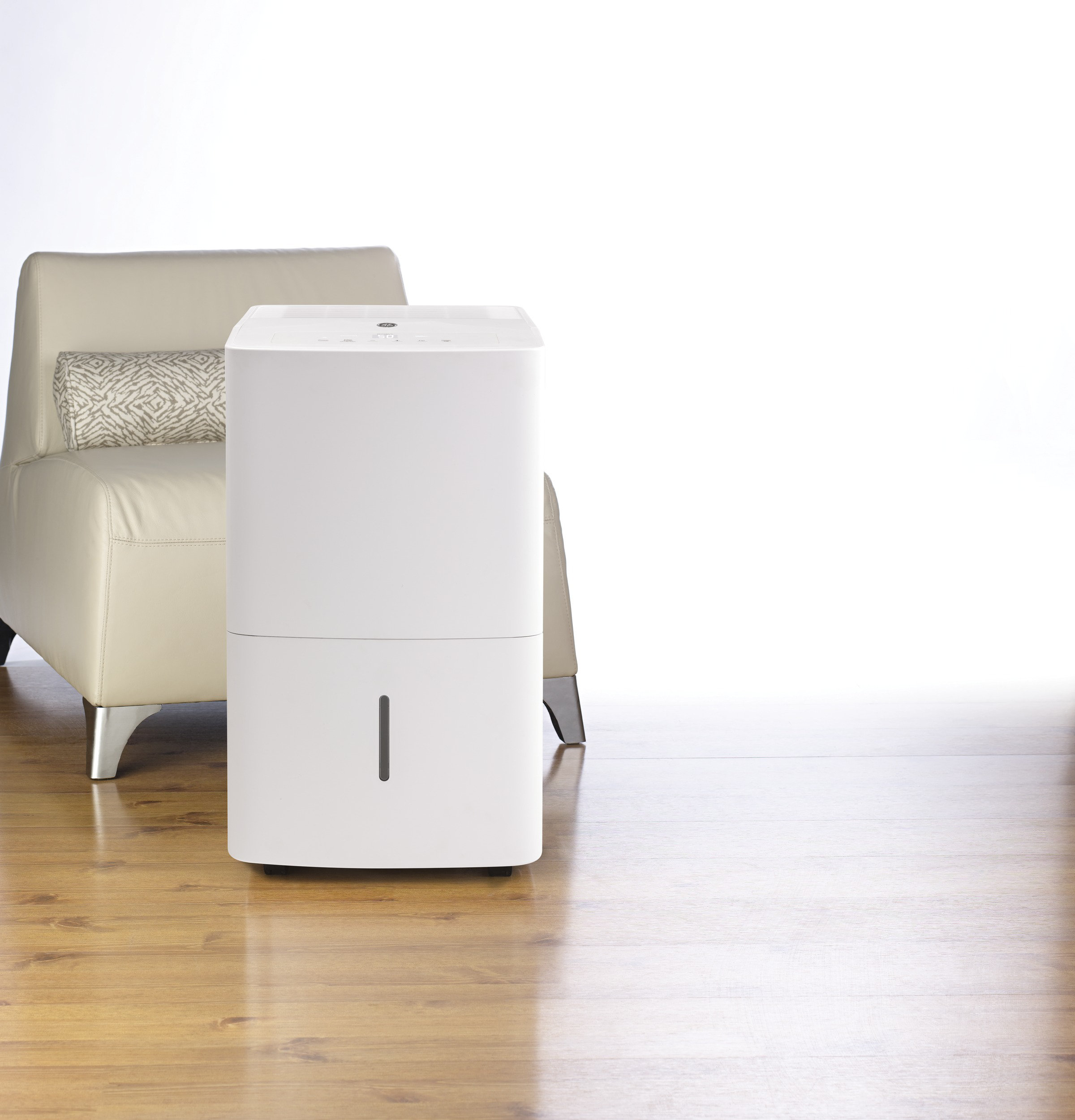 GE Appliances 35 Pints Tower Dehumidifier for Rooms up to 200 Cubic