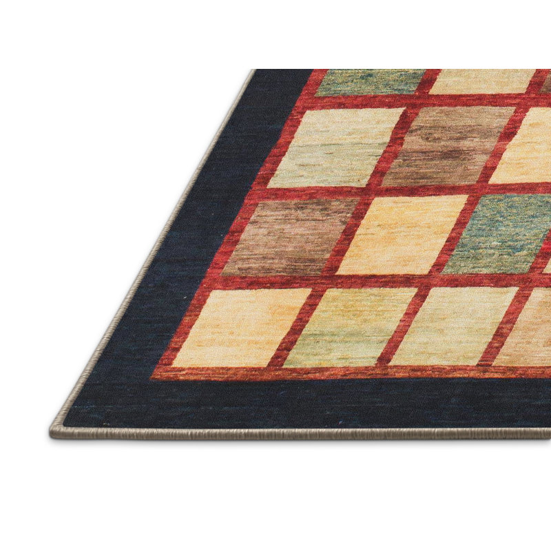 Abstract Indoor Rug, Rectangle 5' x 8'