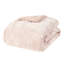 Édredon de luxe rose simple / simple TG - literie en velours froissé et doux