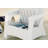 Suncast 12.19 in. W x 23.5 in. D Resin Adirondack Chair with Storage for Outdoor Seating, Made in the USA-96318492