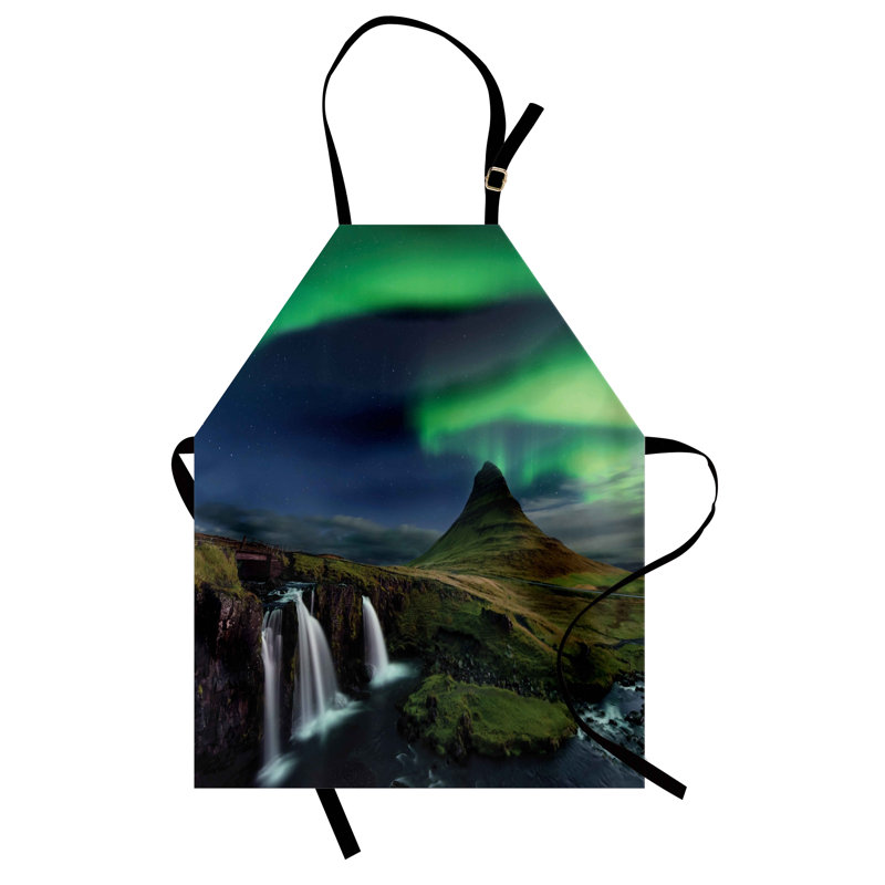 No Pattern Bib Apron