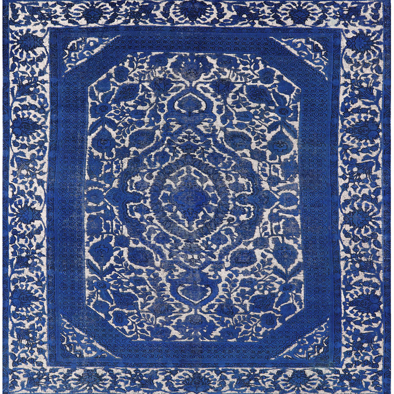 Moroccan Indoor Rug, Square 4'
