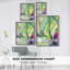 Impression encadrée Bright Tropical Abstraction II - bois massif-1573713801