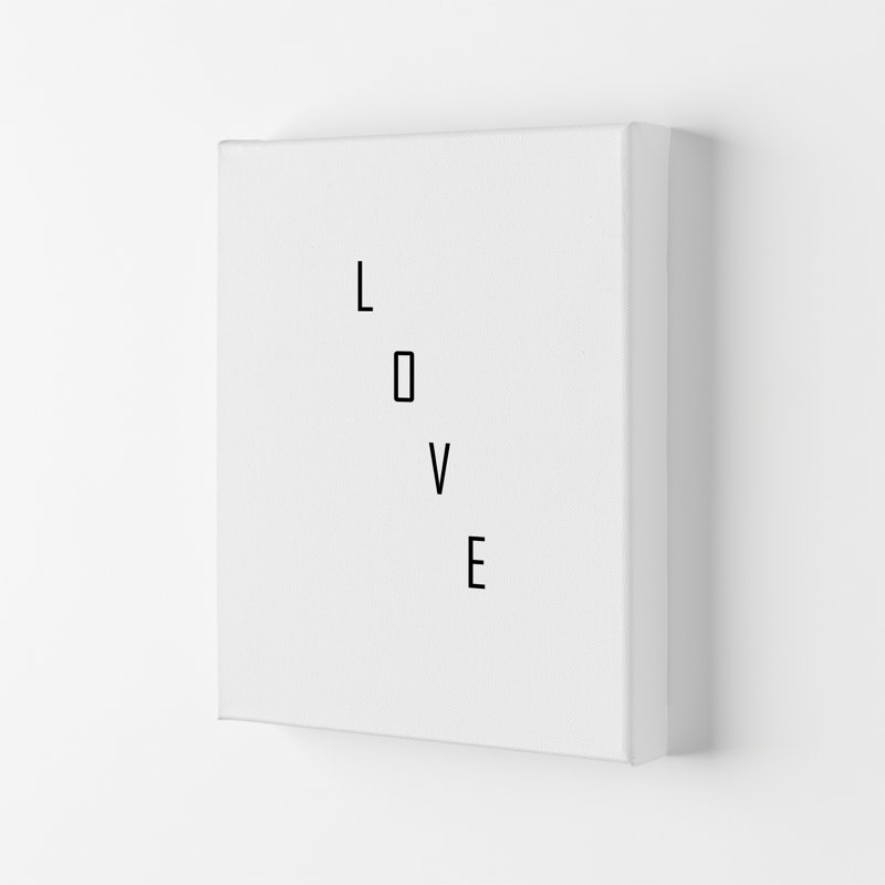 Love - Print, No Framed, 84.1cm H x 59.4cm W x 4cm D