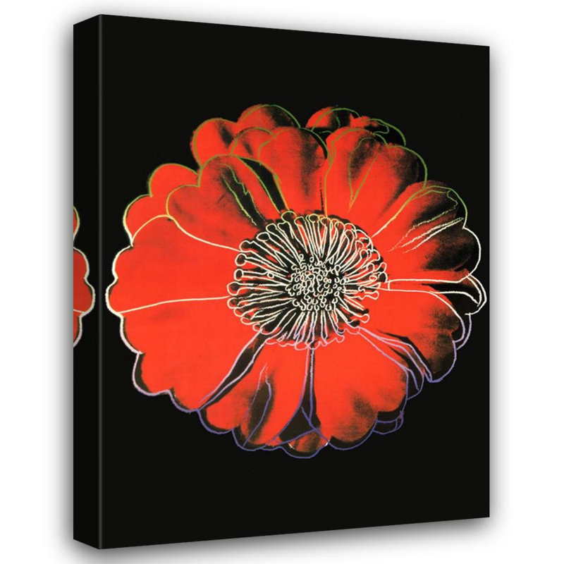 Fleur pour le dôme Tacoma, v. 1980, H 24 po x l 17 po