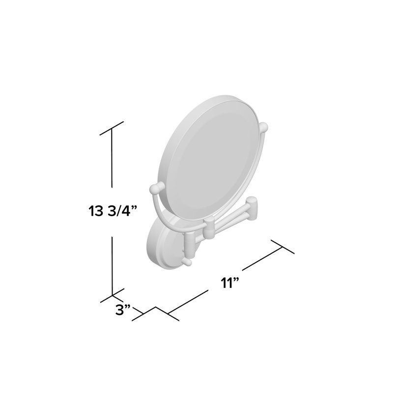 Starke Metal Flat Mirror