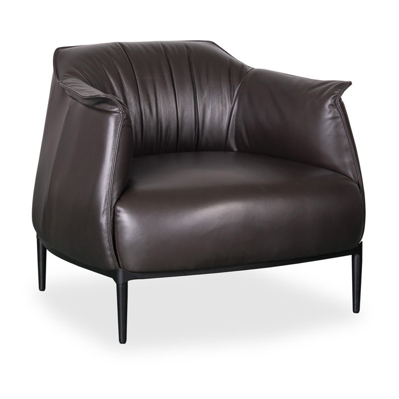 A0434532A4EB40C49D1B7D0E0900158A, Cuir véritable chocolat noir