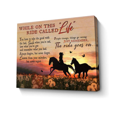 1 Piece Wrapped Canvas Wall Art