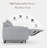 Pursifull Power Zero Wall Reclining Sofa with USB Ports-1545262622-1562559600