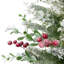 Flocked Balsam Pine Artificial Mini Christmas Tree In Burlap Base - 24" - Unlit
