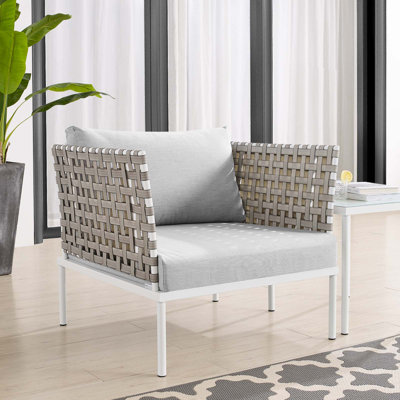 Fauteuil de terrasse en aluminium Harmony Sunbrella