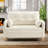 George 47’’ Chenille Tufted Loveseat Sofa With 2 Pillows And Storage Pockets Couches-945367719