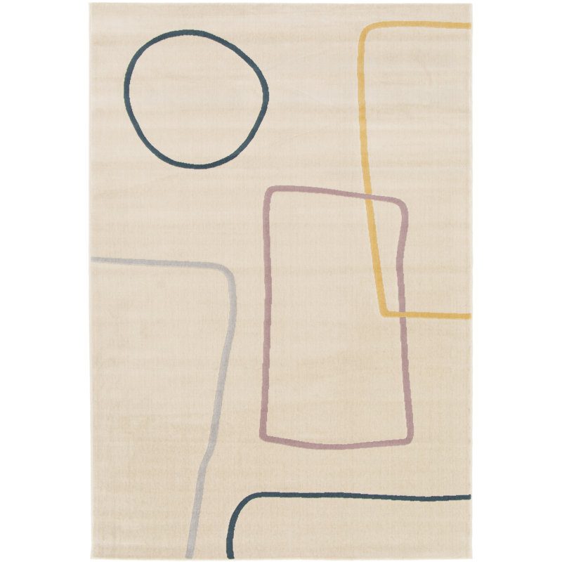 Campana Geometric Area Rug, Rectangle 120 x 170cm