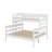 Twin XL Over Queen Bunk Bed With Ladder