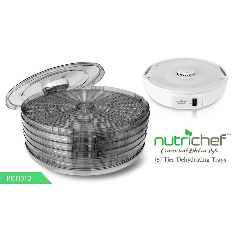 NutriChef 5 Tray Food Dehydrator & Reviews