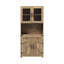 Armoire de bar avec porte-gobelet Arleatha