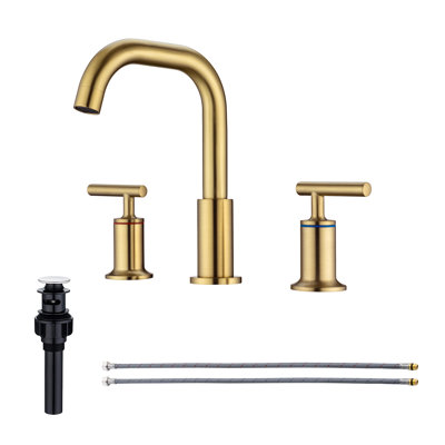 Widespread 2-handle Bathroom Faucet