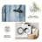 Teal Abstract Stripe carpet-easy to clean, machine-washable, soft and comfortable; suitable for door mats, kitchens, living rooms, bedrooms, corridors, and laundry areas. Easy to clean, durable carpet for home decoration.-39046824
