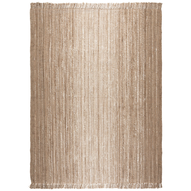Natural Fiber Flatweave Jute Rug, Rectangle 8' x 10'