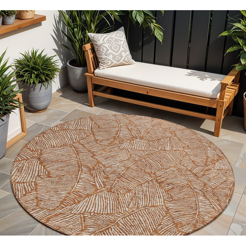 Tapis rond 8 po