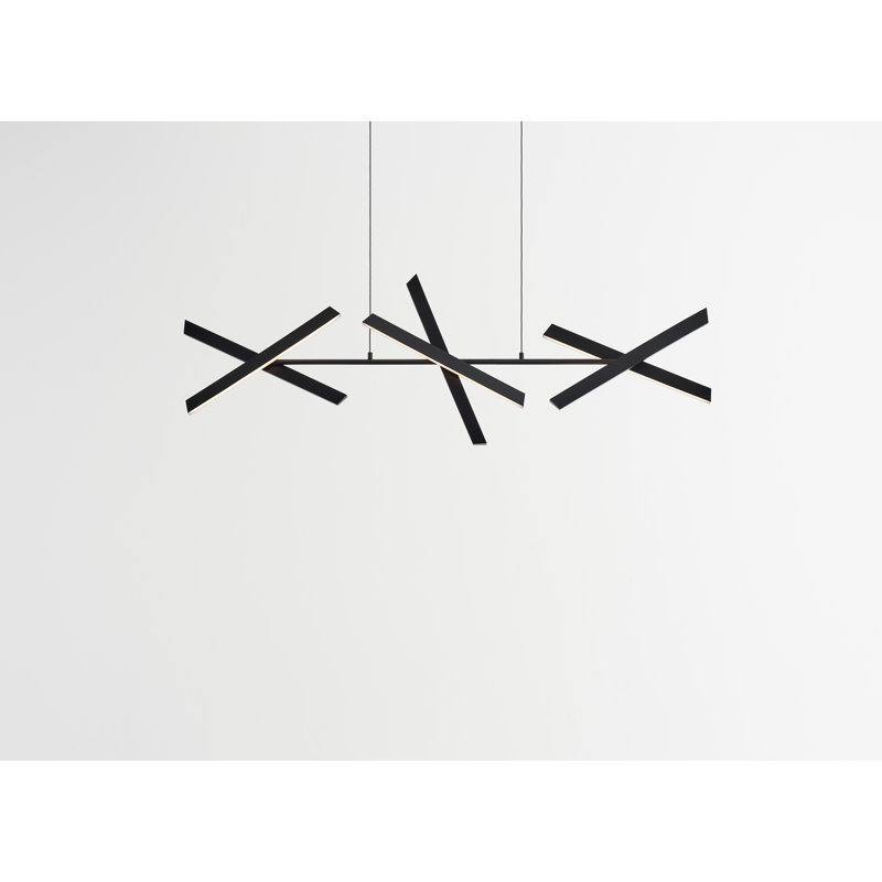 6 - Light Pendant, Matte Black