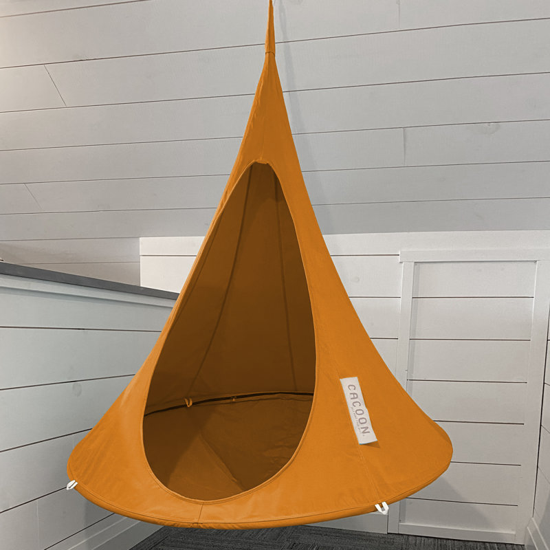 Cacoon - Island Vibe Hanging Chair, 120cm H x 120cm W x 120cm D, Orange
