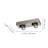 Robledo 13.39'' 2 -Light Track Track Kit with Dimmable and Adjustable Head