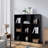 Ebern Designs Bookcase, 9 Cube Open Storage Organizer Display Bookshelf-868352289-868352290