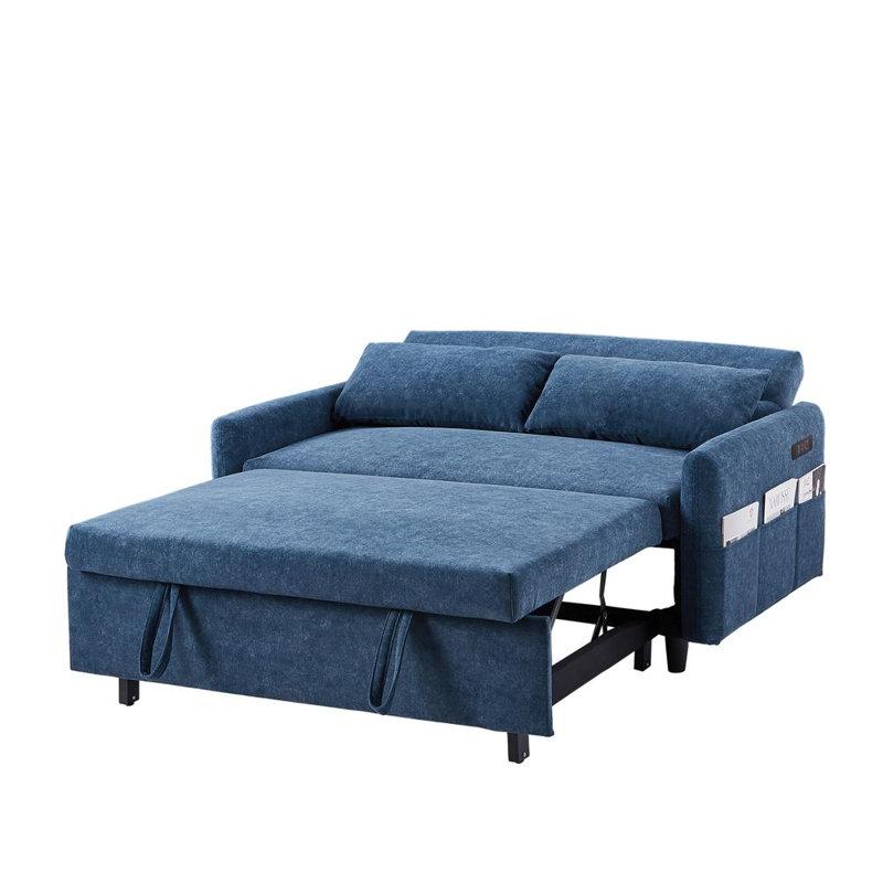 Sofa Bed, Blue