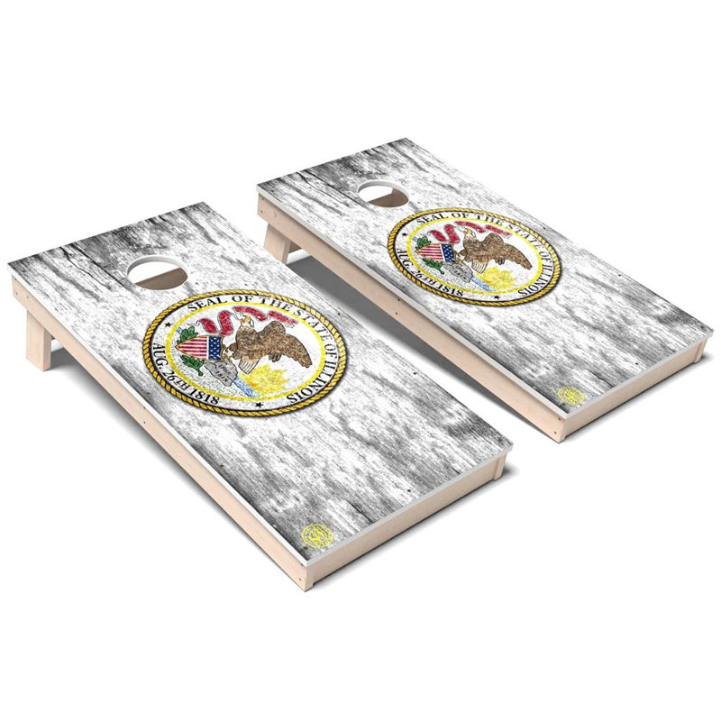 Ensemble de planches de cornhole en polychromie toutes saisons, Ajouter un étui de transport