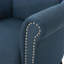 Fauteuil d'appoint rembourré confortable pour adultes, siège simple pour la chambre à coucher, plusieurs couleurs disponibles