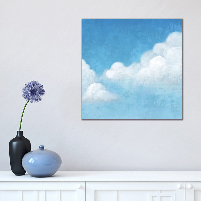 Cloudy II by Andrea Ciullini - Wrapped Canvas Painting, 45.72 cm H x 45.72 cm W x 1.91 cm D