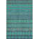Premium Machine Washable Prisco Teal Rug
