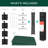 Best Choice Products Easy Setup Pop Up Canopy W/ 1-Button Setup, Wheeled Case, 4 Weight Bags-99315090-99315081