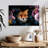 Brampt Floral Red Fox-107852130