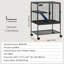 Cage à furet à 2 niveaux 34 po-125834249