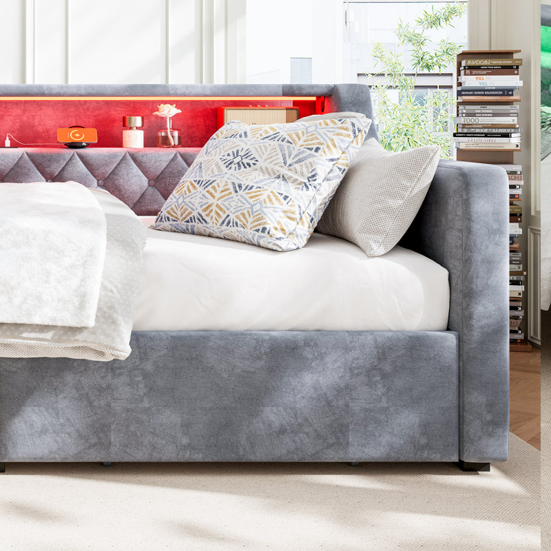Velvet Sofa Bed