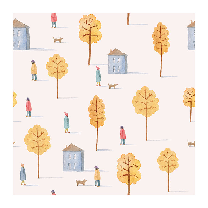 Castiglione Matte Peel and Stick Mural, 290 x 290cm