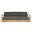 Darlene 94" Outdoor Olefin Patio Sofa-1705931252