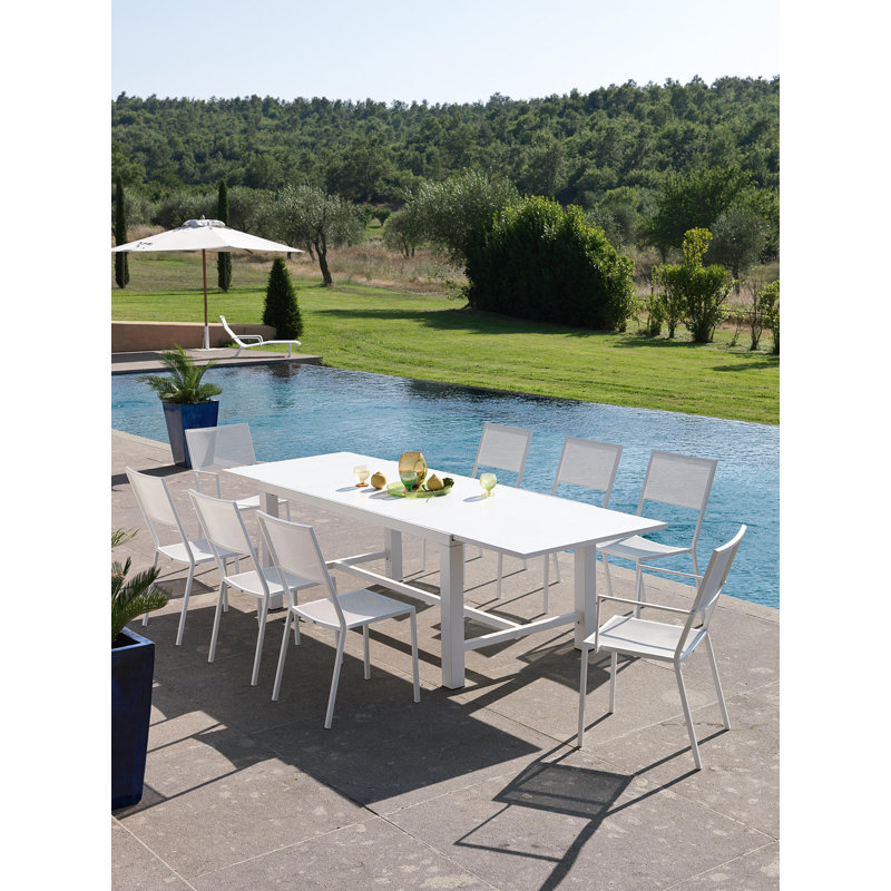 Conrad Outdoor Lounge Chair, White
