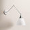 Single Light Dimmable Armed Sconce