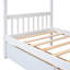 Lit simple en bois avec tiroirs-956710569