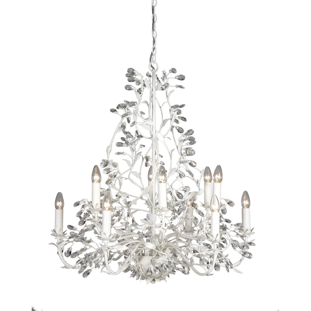 Clemmer 12 - Light Candle Style Chandelier