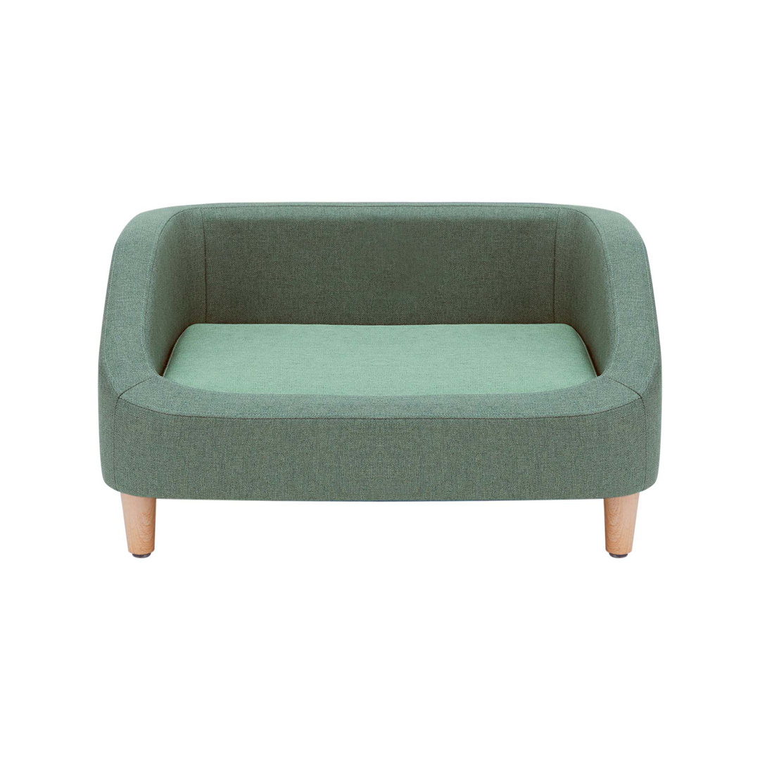 Teamson Pets Linen Sofa Dog Bed for Small/Medium Dogs Teamson Pets 