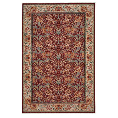 Hinton Performance Wool Oriental Indoor Rug