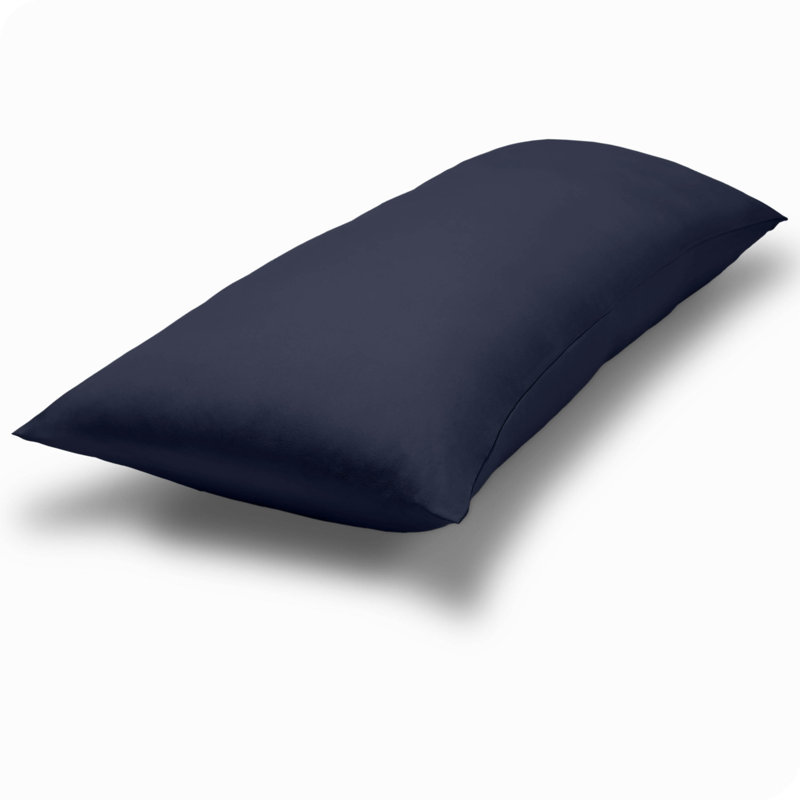 Midnight Blue Ultra Soft Microfiber Body Pillowcase with Zipper Closure