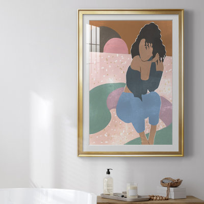 Curly Lady II par - impression sur