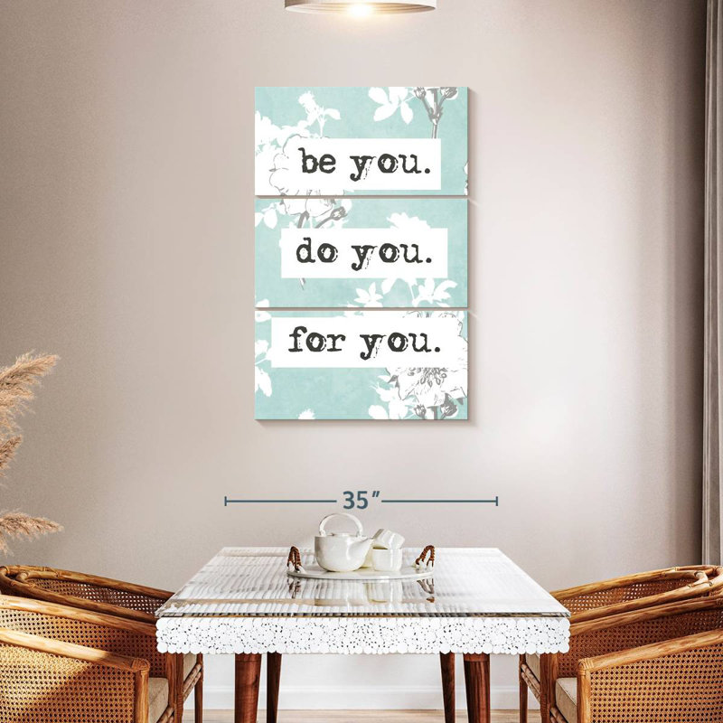 For You Quote, 45" H x 28" W